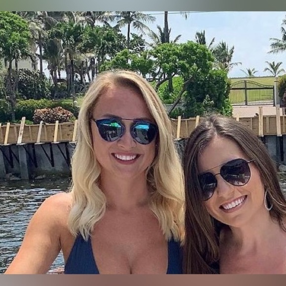 Christian Dior Blue Reflective Mirrored Sunglasses - Picture 5 of 10